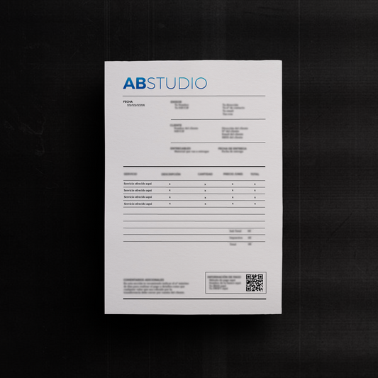 PLANTILLA DE FACTURA EDITABLE